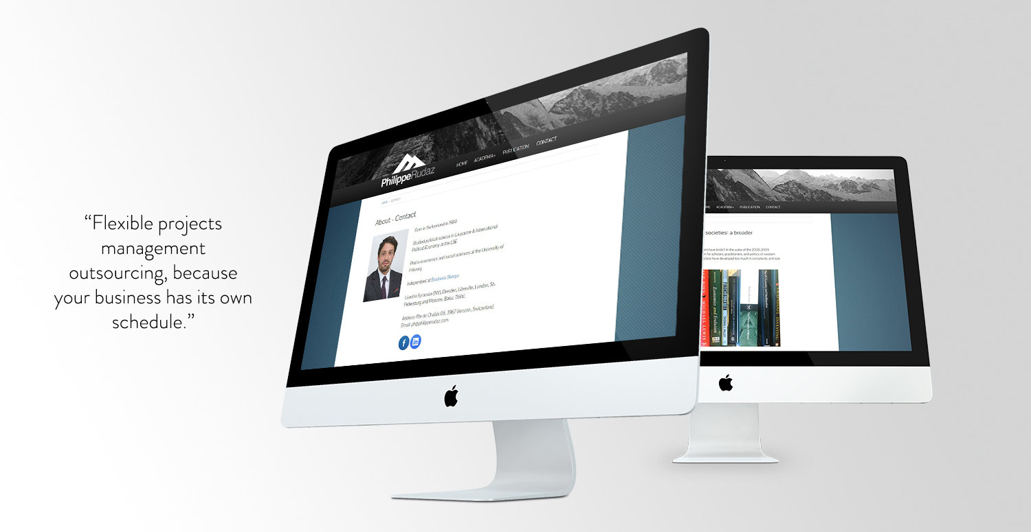 Philippe Rudaz Website