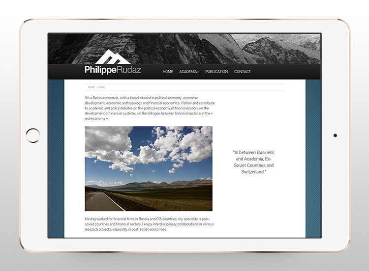 Philippe Rudaz iPad 2