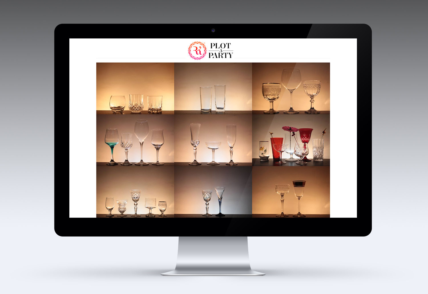 Plot A Party Glassware