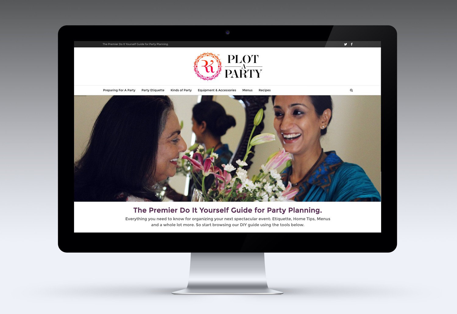 Plot A Party Website