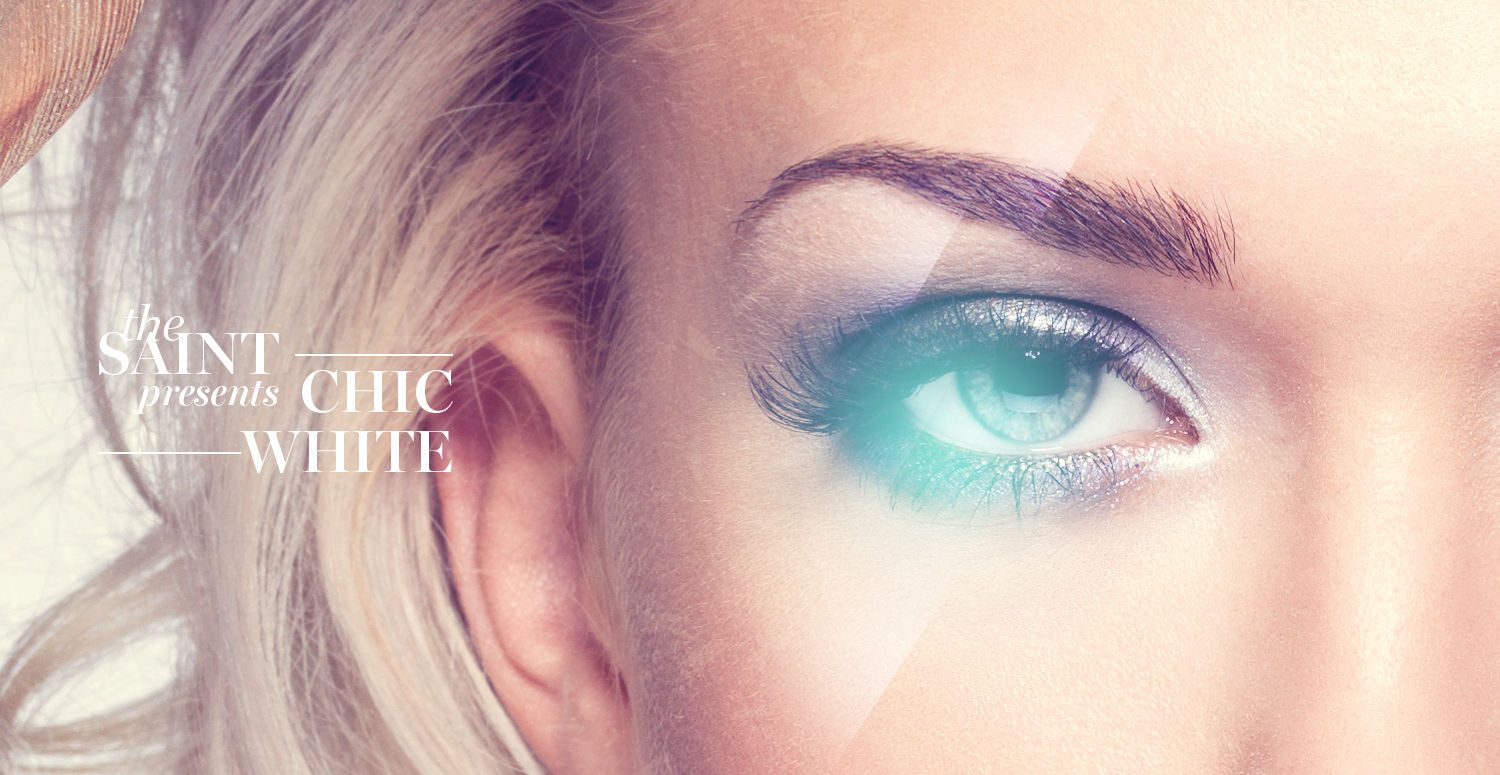 The Saint Presents Chic White Cover