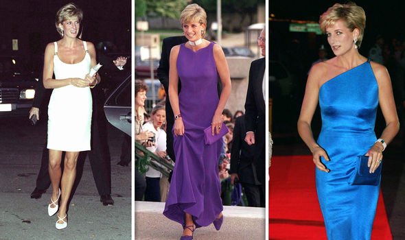 Princess of Wales Diana Versace Dresses