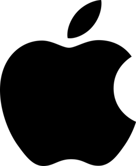 aple logo monochrome 1998