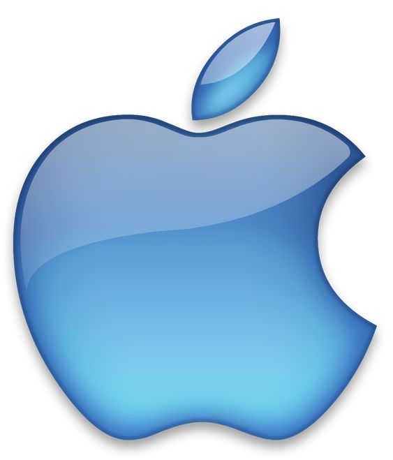 apple blue translucent logo 1998