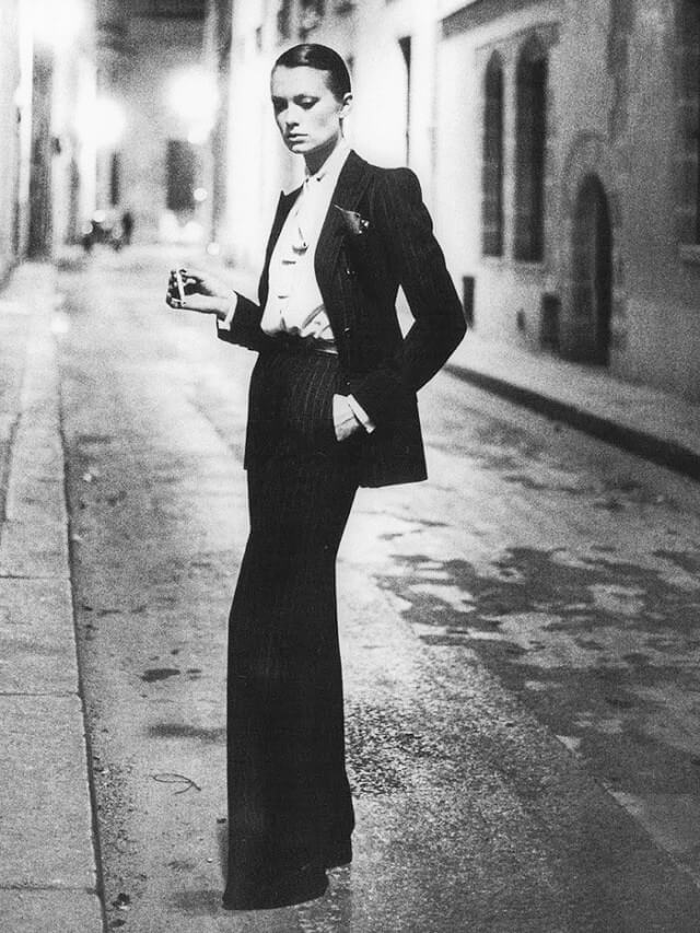 le smoking YSL tuxedo 1966